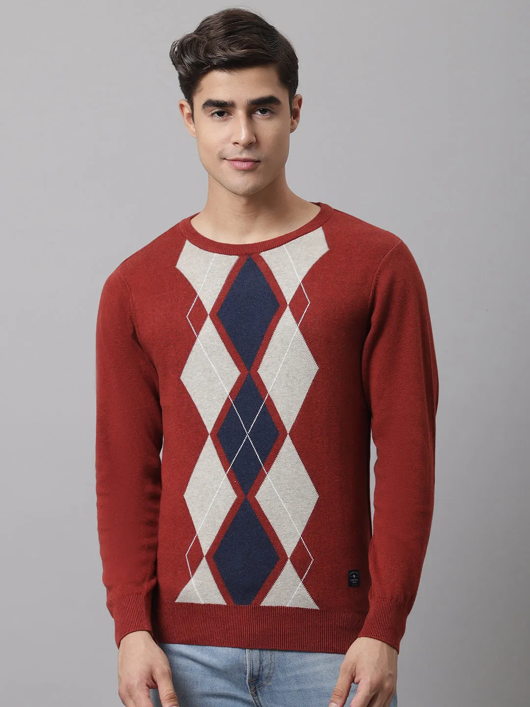 Rust Men Sweater