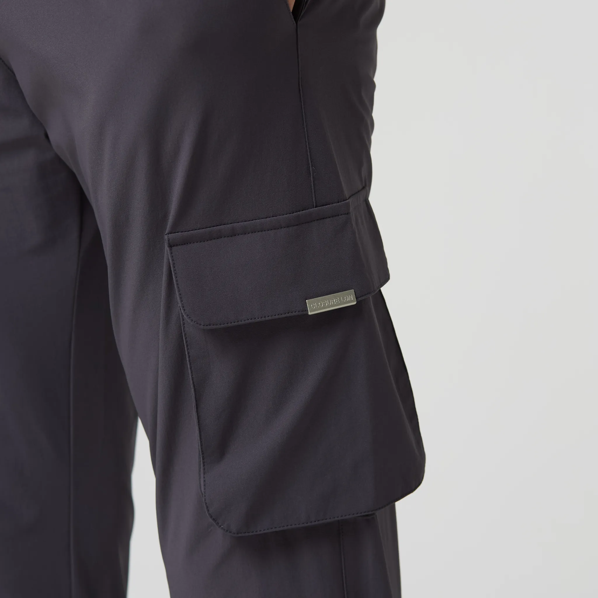 Stretch Tech Cargo Pant | Dark Grey