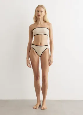 Stripe Edge Bikini Bottoms