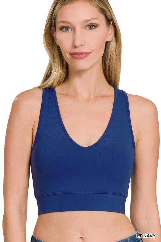 V-Neck Sports Bra