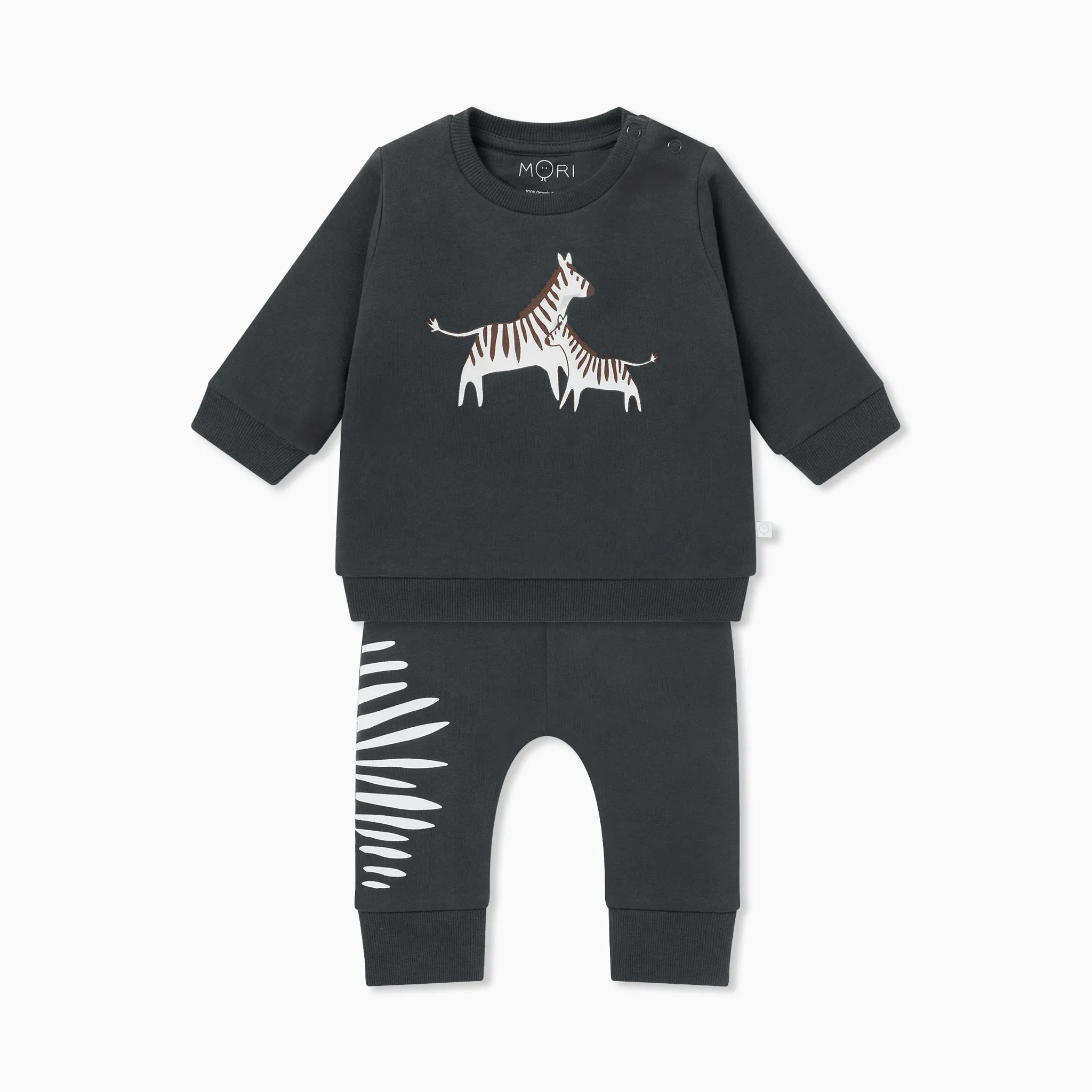 Zebra Sweater & Joggers Outfit